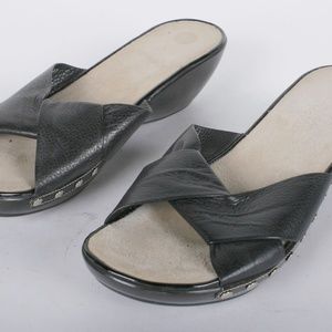 Women's Cole Haan Crossover Sandals Black 7.5 B